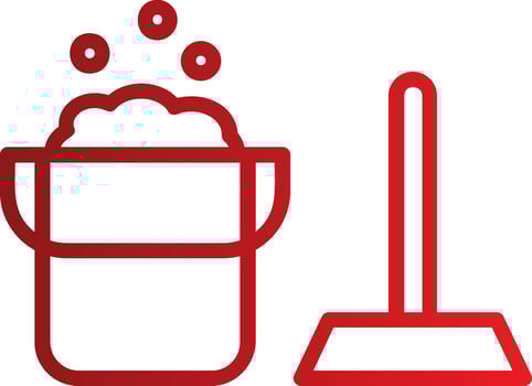 Cleaning Vector Icon