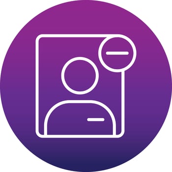 User Remove Vector Icon