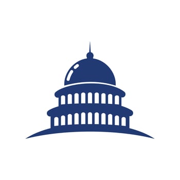 country capitol building vector