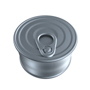 3d rendering of tin can object png