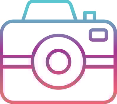 Photo Camera Vector Icon