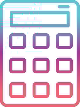 Calculator Vector Icon