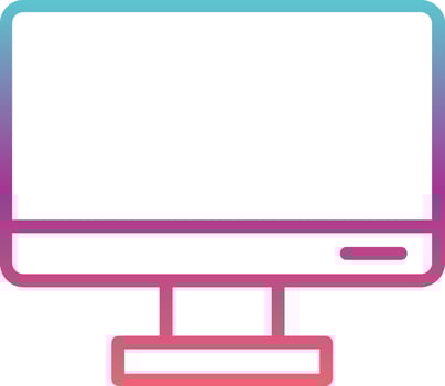 Monitor Vector Icon