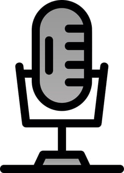 Voiceover Vector Icon Design