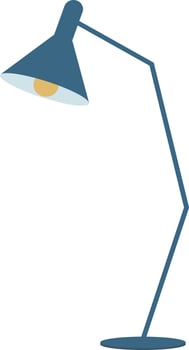 Table lamp for light. vector