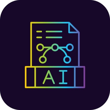 Ai File Creative Icon Design vector