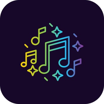 Music Creative Icon Design vector