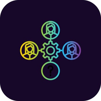 Job Position Creative Icon Design vector
