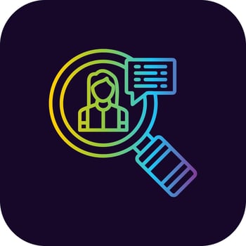 Hiring Creative Icon Design vector