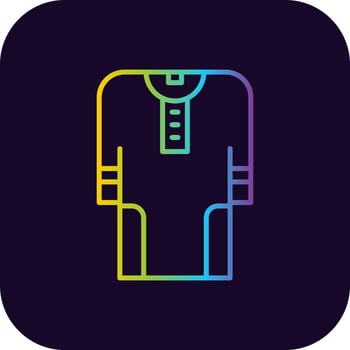 Thawb Creative Icon Design vector