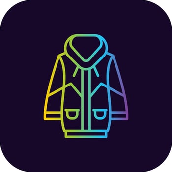 Jacket Creative Icon Design vector