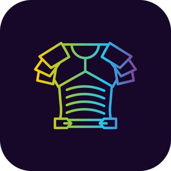 Armor Creative Icon Design vector