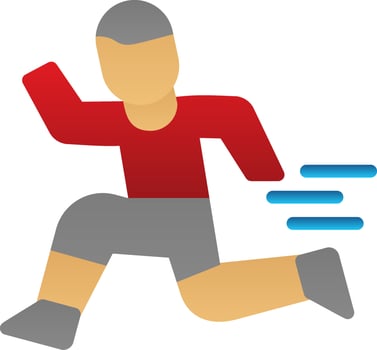 Athletics Vector Icon Design