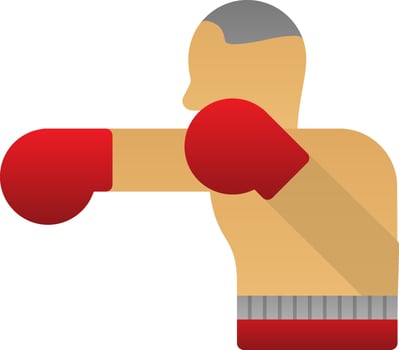 Boxing Vector Icon Design
