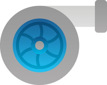 Turbo Vector Icon Design