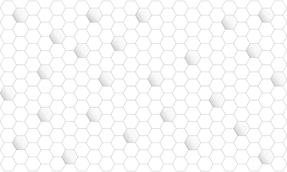 Geometric hexagon pattern background. Vector design.