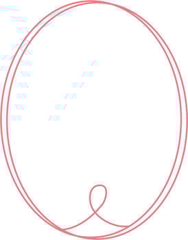Valentine Heart Frame vector
