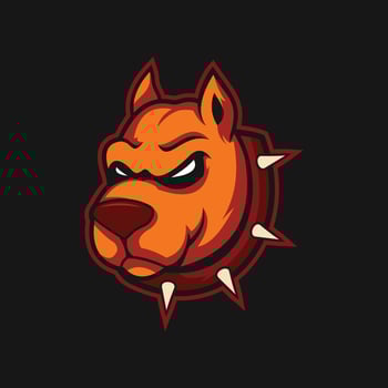 angry dog design vector illustration