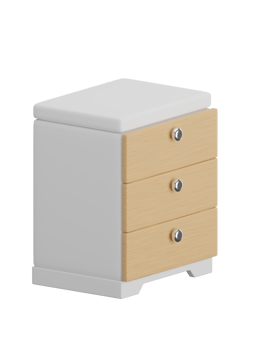 3D Storage drawers png