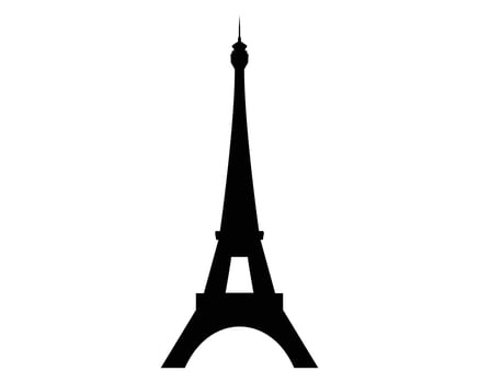 Eiffel tower vector illustration