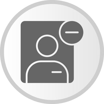 User Remove Vector Icon