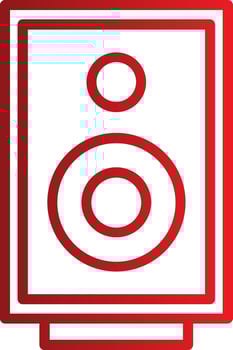 Speaker Vector Icon