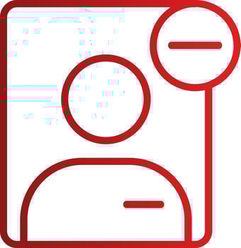 User Remove Vector Icon