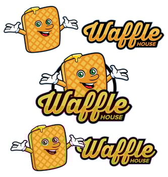 Waffle House Mascot vector