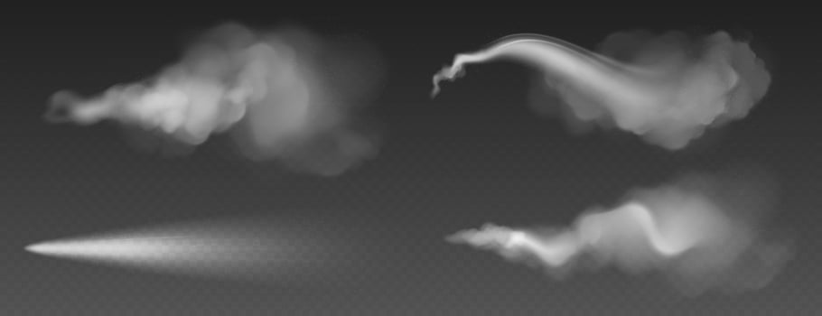 Dust spray, white smoke, powder or water drops vector