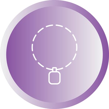 Unique Chain Vector Line Icon