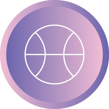 Unique Ball  Vector Line Icon