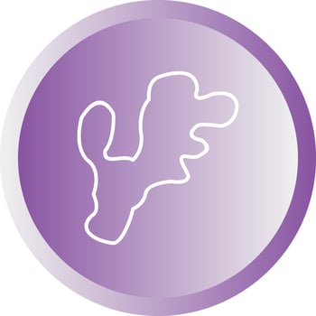Unique Ginger Vector Line Icon