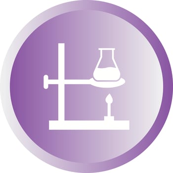 Unique Experiment On Heat I Vector Glyph Icon
