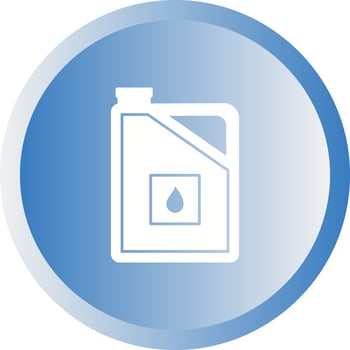 Unique Petrol Vector Glyph Icon