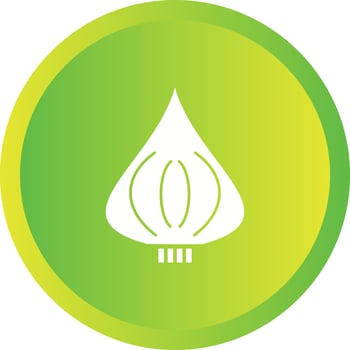 Unique Beet Vector Glyph Icon