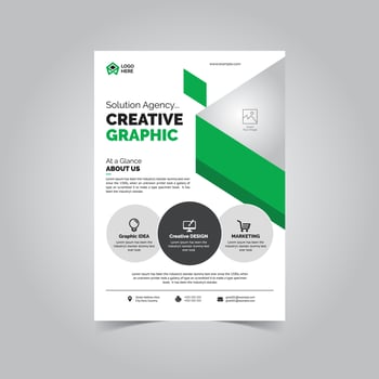 Business Flyer Template Vector File