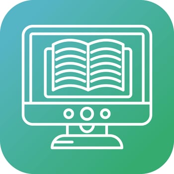 Ebook Lcd Vector Icon
