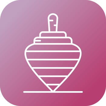 Spinning Top Vector Icon