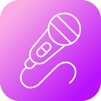 Microphone Vector Icon