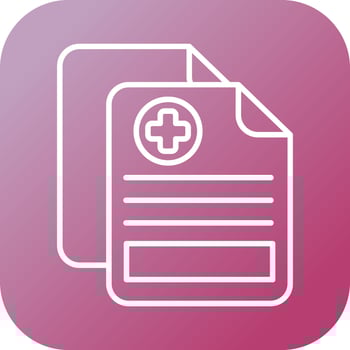 Medical History Vector Icon