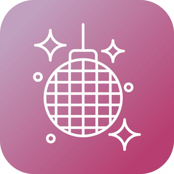 Disco Ball Vector Icon