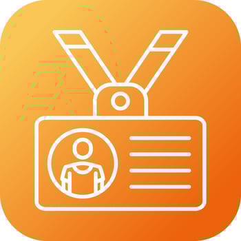 Id card Vector Icon