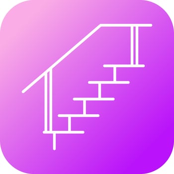 Stairs Vector Icon