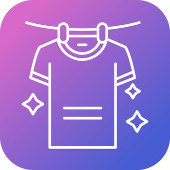 Drying Vector Icon