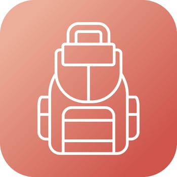 Backpack Vector Icon