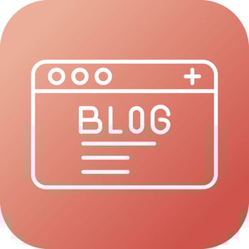 Blog Vector Icon