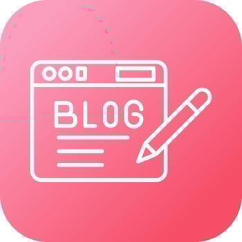Blog Vector Icon