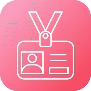 Id Card Vector Icon
