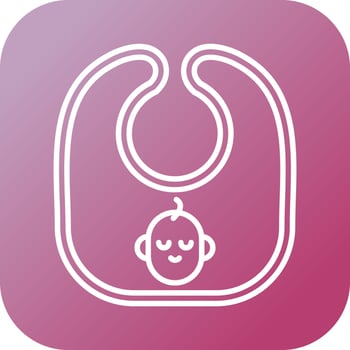 Bib Vector Icon