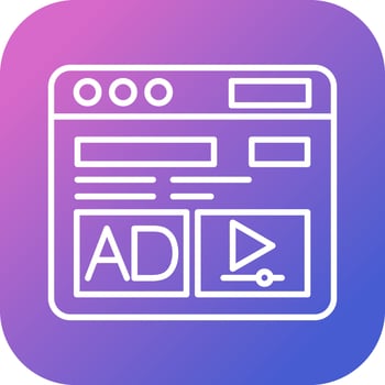 AD Vector Icon
